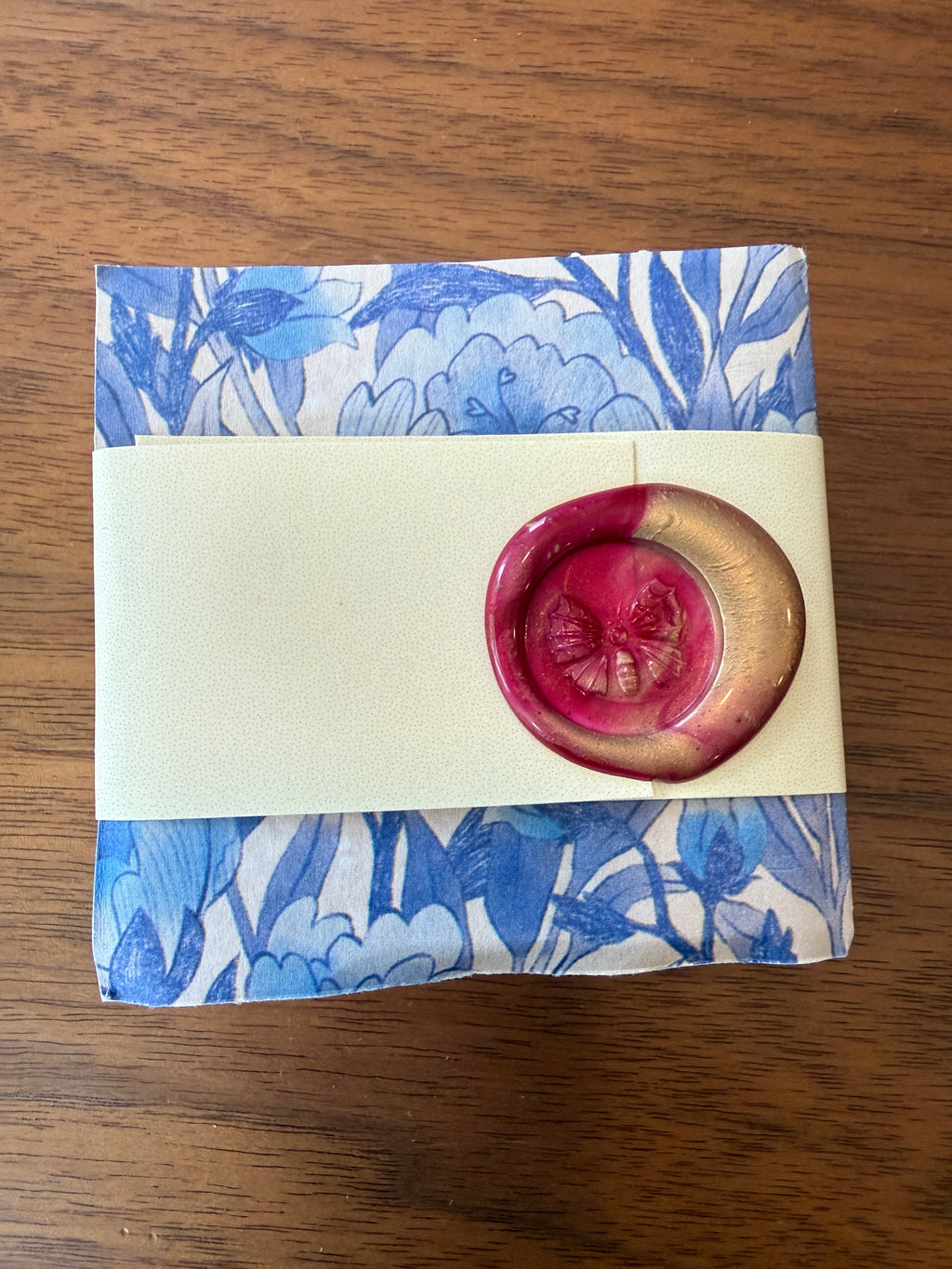 LL2 - Little Leaf Bluebell (Saint Armand Paper - 2" x 2")