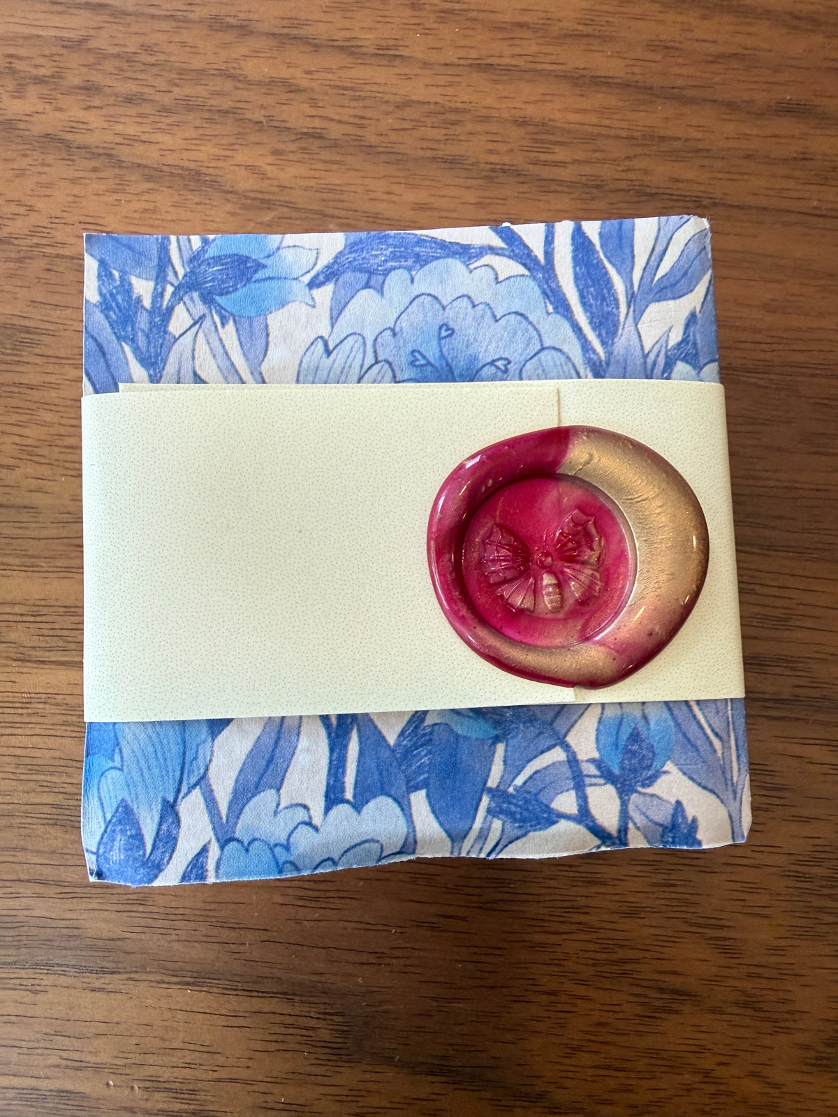 LL2 - Little Leaf Bluebell (Saint Armand Paper - 2" x 2")