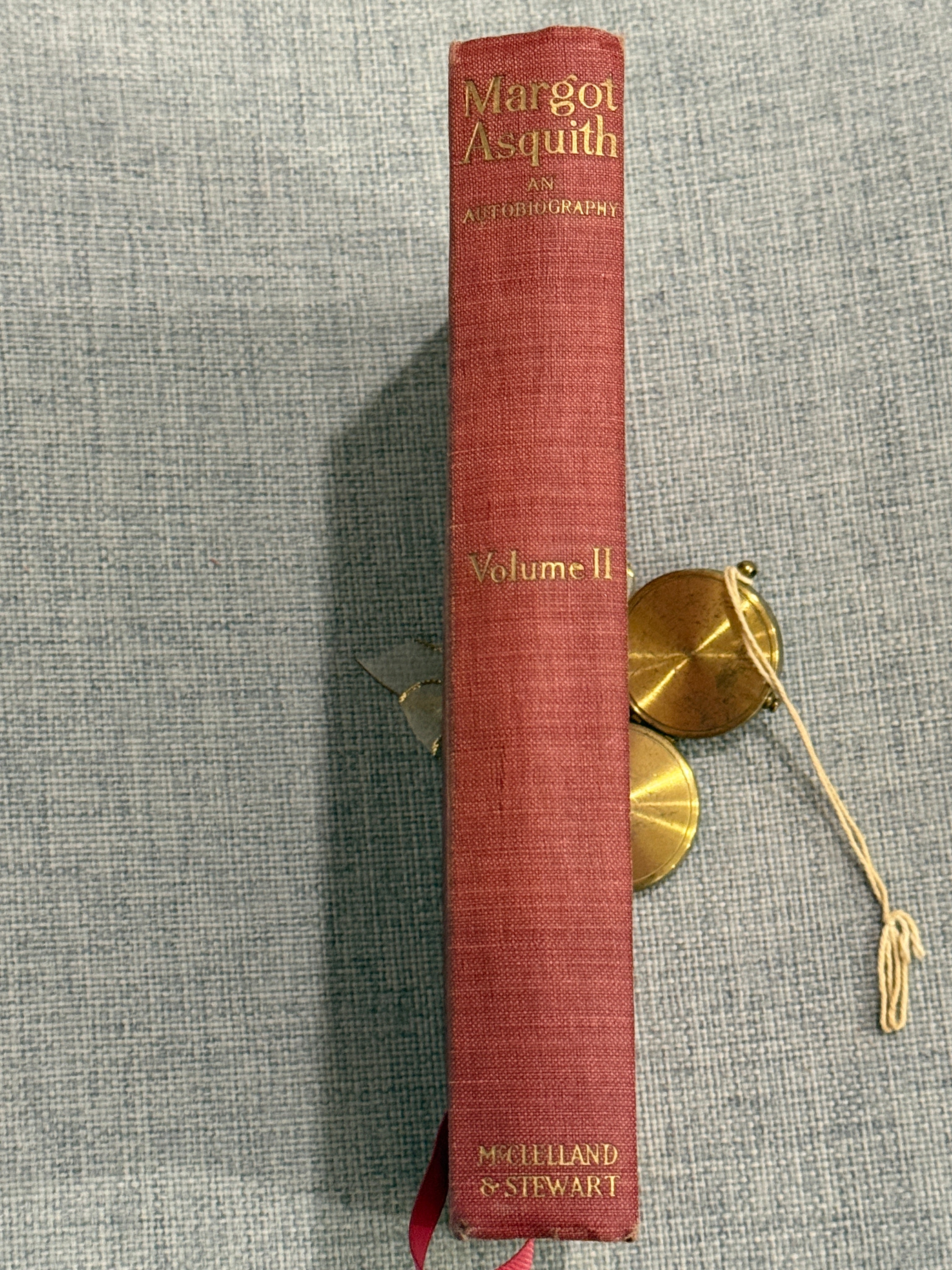 C1-36 Arches Paper - Margot Asquith - An Autobiography